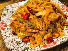 酸菜羊肚丝炒粉-格日勒阿妈蒙古厨房(大召店)