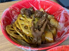 凉拌香辣莲藕片-小吴水煮(羊子巷店)