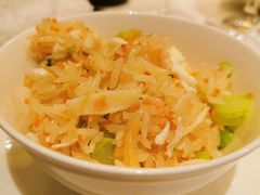 紫姜蟹肉瑶柱蛋白炒饭-金轩中餐厅 Jin Xuan(浦东丽思卡尔顿酒店)