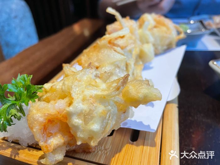 石葵(锦业时代店)百合虾仁天妇罗图片