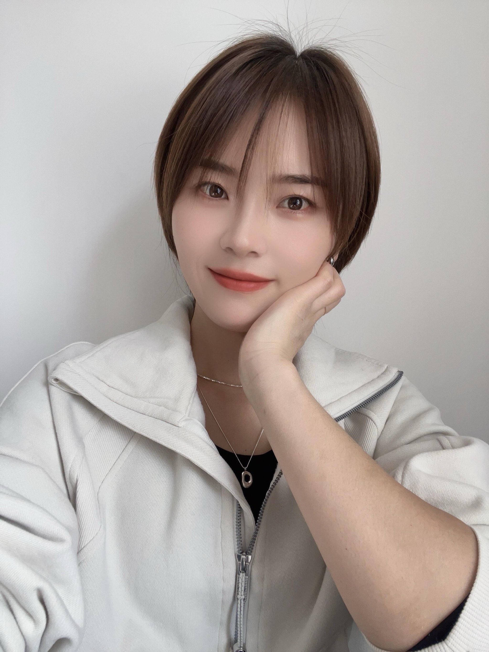 发量微少正常发量剪完也是没谁了女生短发发型 女生短发发型 日系