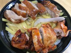 烧鹅拼鸡腿-广东涂记烧鹅饭(武汉天地店)