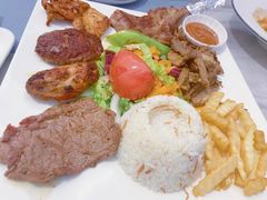宫廷烤肉拼盘-伊斯坦布尔土耳其清真咖啡餐厅