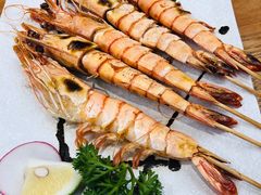 烤特大明虾-和创柚子·会席日本料理(新区淮海街店)