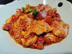 石锅豆腐红烧肉-常鲜楼常来尝鲜海胆馆(星海店)