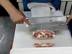 手工大刀肉-楼外楼肥羊木炭火锅居(乐群街店)