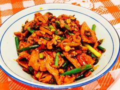 油爆土猪肝-荆九爷爆炒桥头三嫩(夫子庙店)