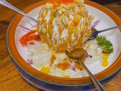 炸温泉蛋土豆泥沙律-仙隐小鹿中華の日料(正弘城店)
