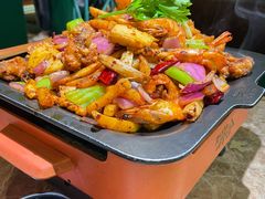 干锅虾加鸡翅-炭舍干锅·烤鱼(扬名广场店)