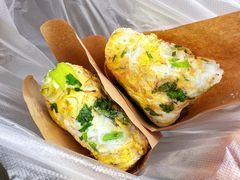 招牌双蛋煎饼-大华煎饼(交道口北剪子巷店)