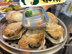 招牌原味桑拿蚝-蚝美人·生蚝海鲜烧烤(茶花园店)