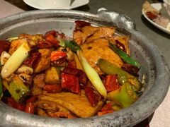 干锅千页豆腐-采悦轩中餐厅·粤菜·海南菜(神州半岛喜来登度假酒店)