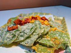 香酥桑叶-食光慢宴·安吉土菜馆