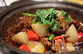 Mountain Radish Braised Beef