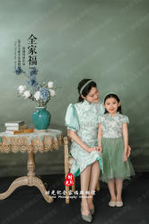 -时光纪亲子全家福照相馆(静安店母女写真父母纪念照)
