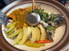 傣味西番莲百香果酸汤鱼-金孔雀德宏傣味餐馆(魏公村店)