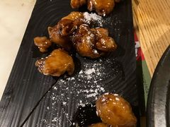 雪花糖醋里脊-绿茶餐厅(西单老佛爷店)