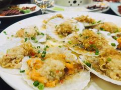 蒜茸粉丝蒸扇贝-新南华大酒店(广中店)