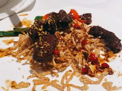 香煎牛肉粒-花城苑广府菜(侨鑫店)