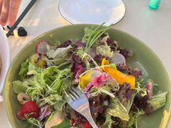 超模色拉配低温慢煮温泉蛋-烛影拾光观景餐厅·创意菜·摄影·小提琴(大唐不夜城店)