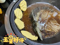 -北京龙庆四季香农家饭庄·灶台鱼·碳烤虹鳟鱼(龙庆峡店)