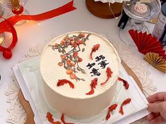 -咖咖熊蛋糕定制·英国蓝风车动物性淡奶油