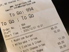 -Burger Joys Central(中环士丹利街店)