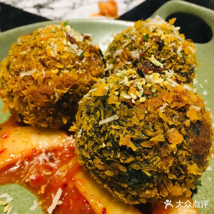 KCOOKING概念韩餐(世茂52+店)墨鱼芝士饭团图片