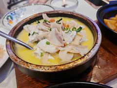 虾干手工石磨豆腐-狮王府淮扬菜(百家湖1912店)