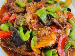 -歹歹的加个面过油肉拌面