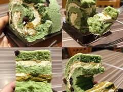 抹茶蜜豆卷-TIMO COFFEE 阿拉校园面包