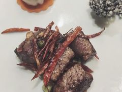 宫爆雪花牛肉粒-富力丽思卡尔顿酒店·丽轩中餐厅