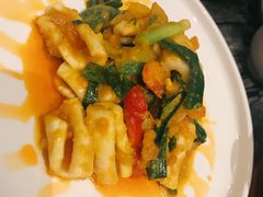 咸蛋黄炒鱿鱼-Thai Alley泰爱里(二沙岛店)