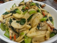 白蟹炒年糕-红灯笼龙凤饭店(宁波老字号店)