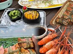 -七的湖·晚芳亭·阳澄湖农家菜·大闸蟹(莲花岛店)