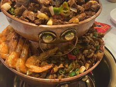 -老佛爷·铜炉炭火蛙锅(海州吾悦店)