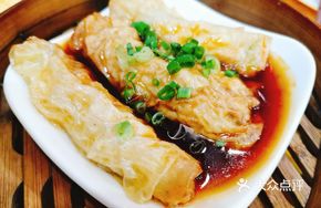 Braised Abalone Sauce Tofu Skin Rolls