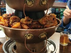 -超越炭火牛蛙火锅鸡(河东店)