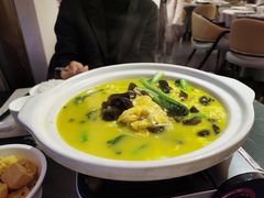 土鸡蛋煮菜心-楚禾宴·家宴(光谷大道店)