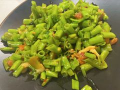 空心菜梗炒油渣-聚味瞿记·龙虾堂(望城店)