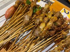 烤羔羊肉串-木屋烧烤(西城天桥店)