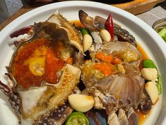 -草家酱蟹炭火烤肉店(珲春南路一店)