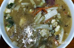 Rural Meat Sausage Tofu Rice Cake
