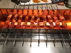 现穿羊肉串-丰茂烤串(钦州北路店)