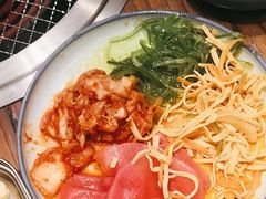 -明洞阿姨·韩式酱蟹烤肉·创意料理(三元桥店)