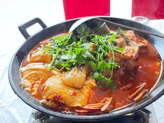 -万佛湖许老大铁锅鱼(黑金冠店)