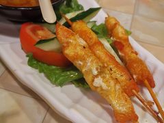 沙爹鸡肉串-热浪岛马来餐厅