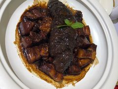 葱烤大乌参红烧肉-好福记饭店(红梅公园店)
