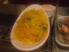 炝土豆丝-腾格勒烤羊腿