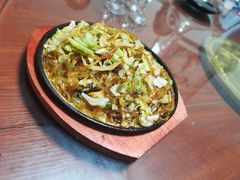 铁板水晶粉-阿清嫂农家乐.黎窑烤鸡